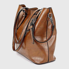 Load image into Gallery viewer, Women Leather Handbag Shoulder Ladies Purse Messenger Satchel Crossbody Tote Bag