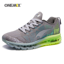Load image into Gallery viewer, Onemix men's sport running shoes music rhythm men's sneakers breathable mesh outdoor athletic shoe light male shoe size EU 39-46
