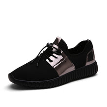 Load image into Gallery viewer, Summer Men Womens Athletic Shoes Breathable Walking Sneakers Mesh Sports Sneakers Cheap Jogging Shoes Black Gold Couples Runners
