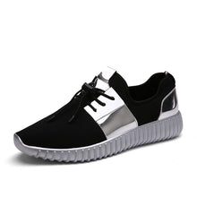 Load image into Gallery viewer, Summer Men Womens Athletic Shoes Breathable Walking Sneakers Mesh Sports Sneakers Cheap Jogging Shoes Black Gold Couples Runners