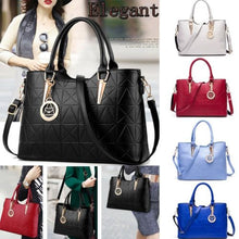 Load image into Gallery viewer, Women's Leather Handbag Shoulder Hobo Crossbody Bag Tote Messenger Satchel Purse