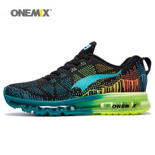 Load image into Gallery viewer, Onemix men's sport running shoes music rhythm men's sneakers breathable mesh outdoor athletic shoe light male shoe size EU 39-46