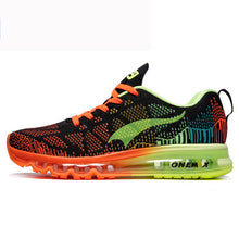 Load image into Gallery viewer, Onemix men's sport running shoes music rhythm men's sneakers breathable mesh outdoor athletic shoe light male shoe size EU 39-46