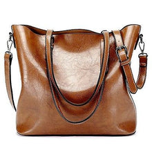 Load image into Gallery viewer, Women Leather Handbag Shoulder Ladies Purse Messenger Satchel Crossbody Tote Bag