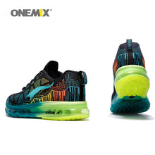 Load image into Gallery viewer, Onemix men's sport running shoes music rhythm men's sneakers breathable mesh outdoor athletic shoe light male shoe size EU 39-46