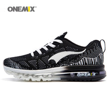 Load image into Gallery viewer, Onemix men's sport running shoes music rhythm men's sneakers breathable mesh outdoor athletic shoe light male shoe size EU 39-46